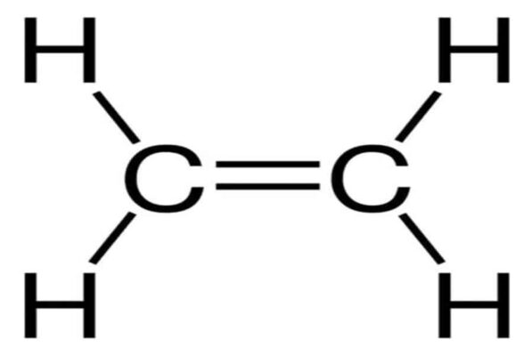 Công thức cấu tạo của etilen