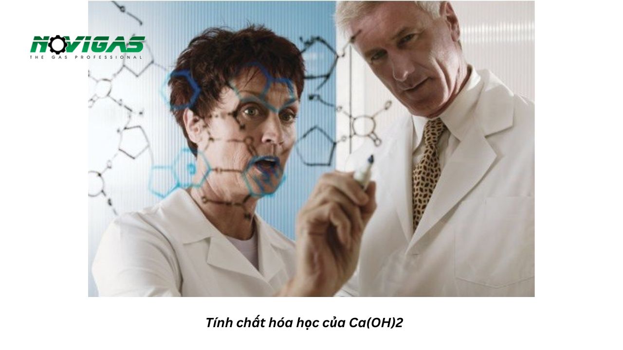 Tính chất hóa học của Ca(OH)2